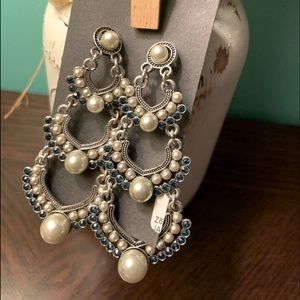 Navaho Western Concho Chandelier Earring  NEW